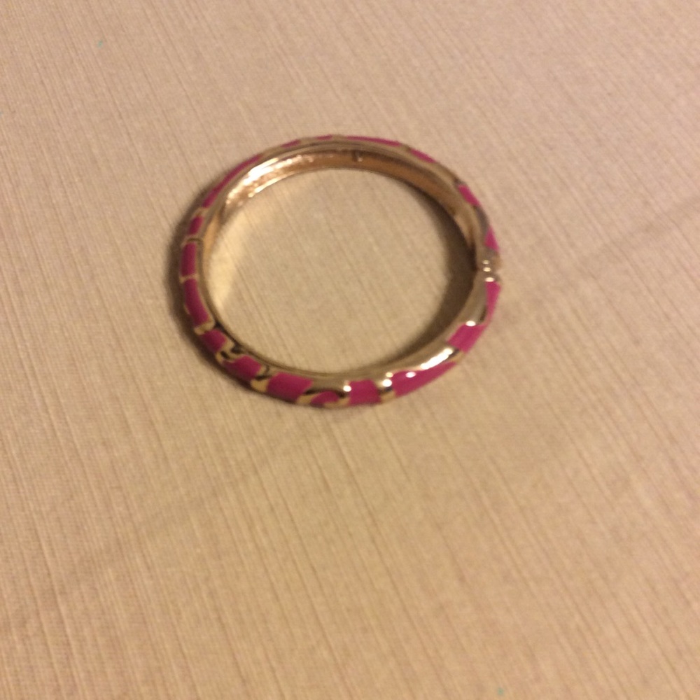 Pink Cheetah Bracelet